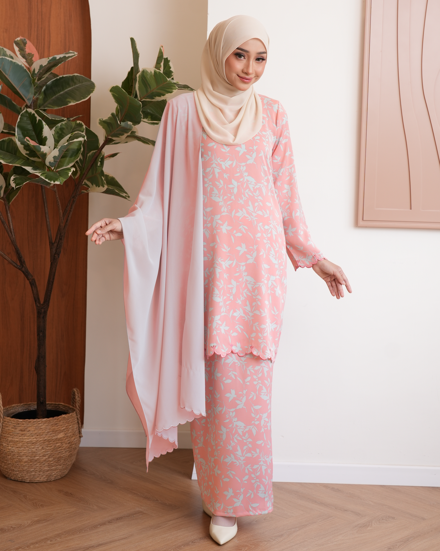 HELENA KURUNG - SALMON PINK