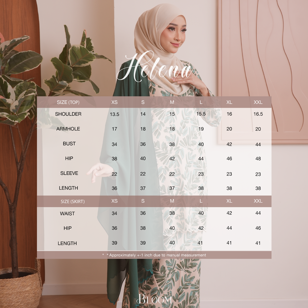 HELENA KURUNG - SOFT BLUE