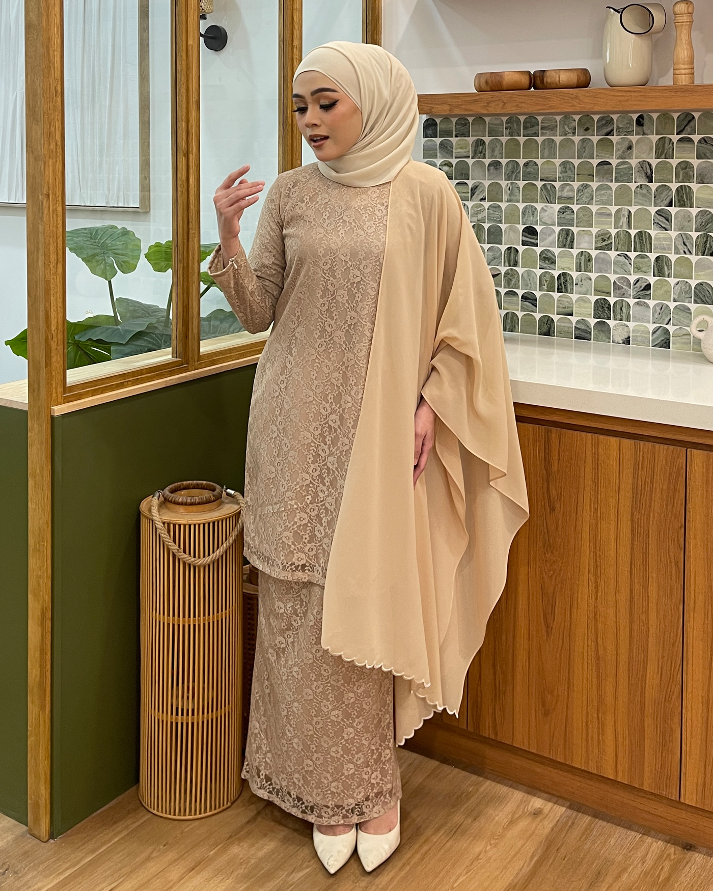 SIENNA KURUNG - BLUSH NUDE