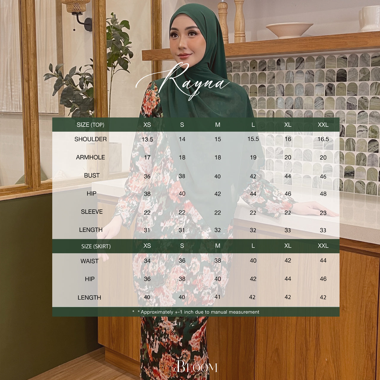 RAYNA KURUNG - MYSTIC BLACK