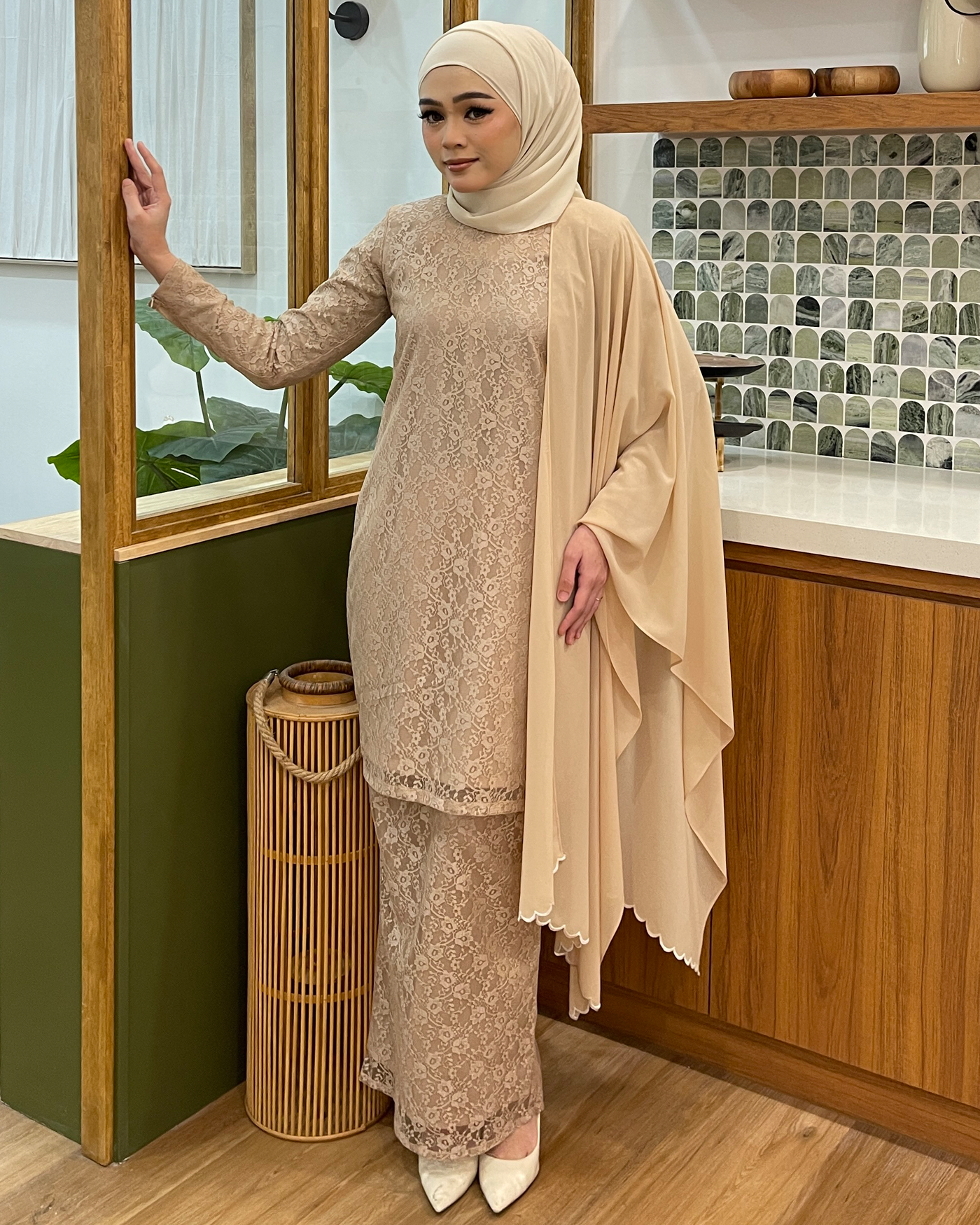SIENNA KURUNG - BLUSH NUDE