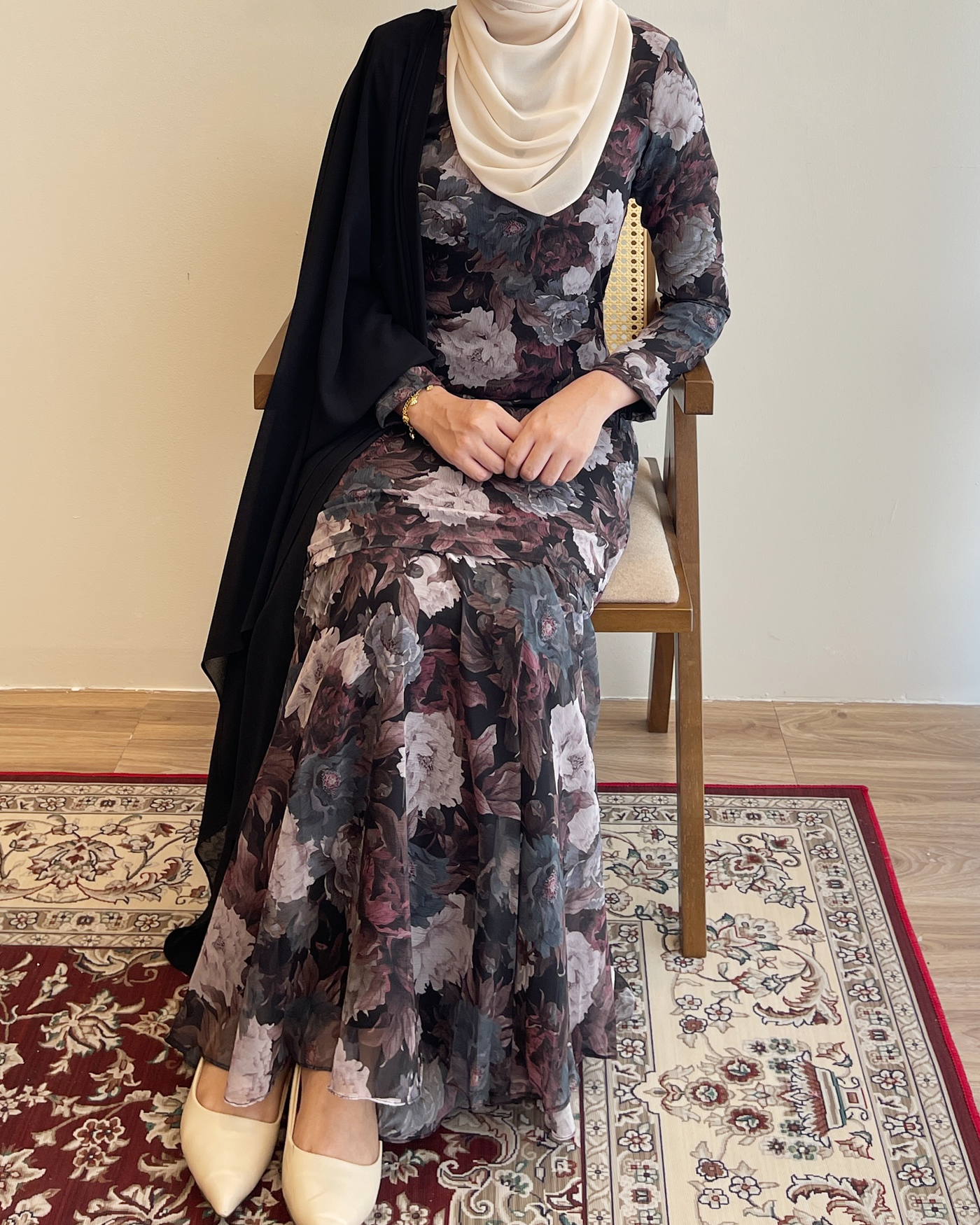 JULIA KURUNG - BLACK INAYA