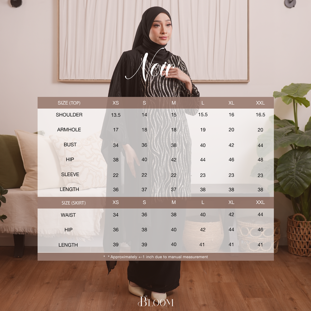 NOIR KURUNG - BLACK RADIANCE