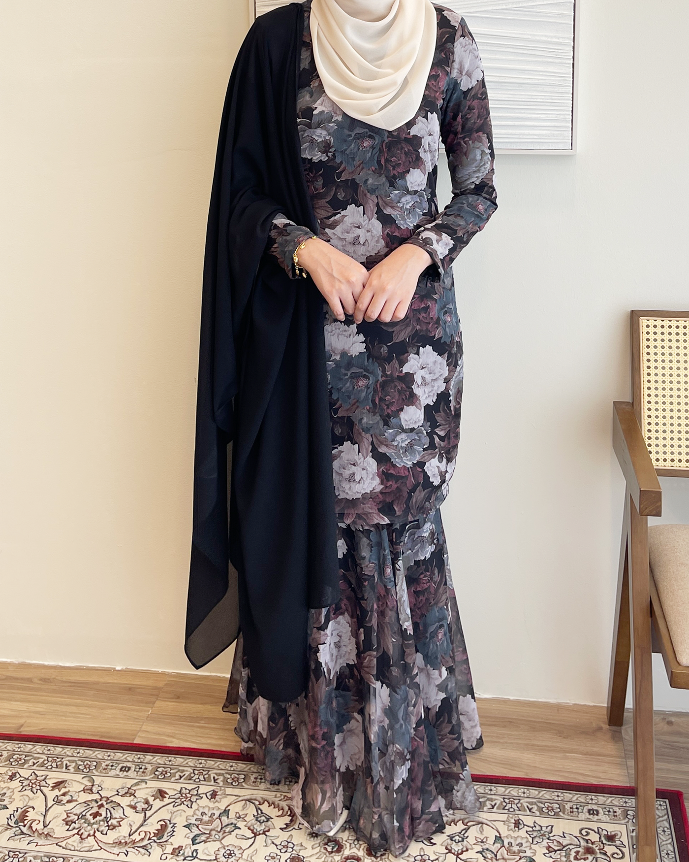JULIA KURUNG - BLACK INAYA