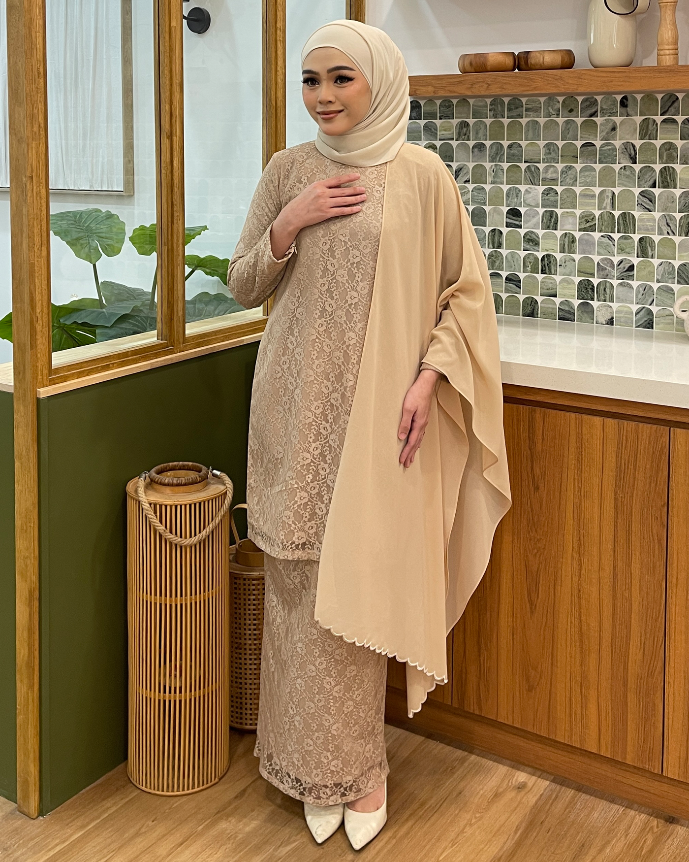 SIENNA KURUNG - BLUSH NUDE