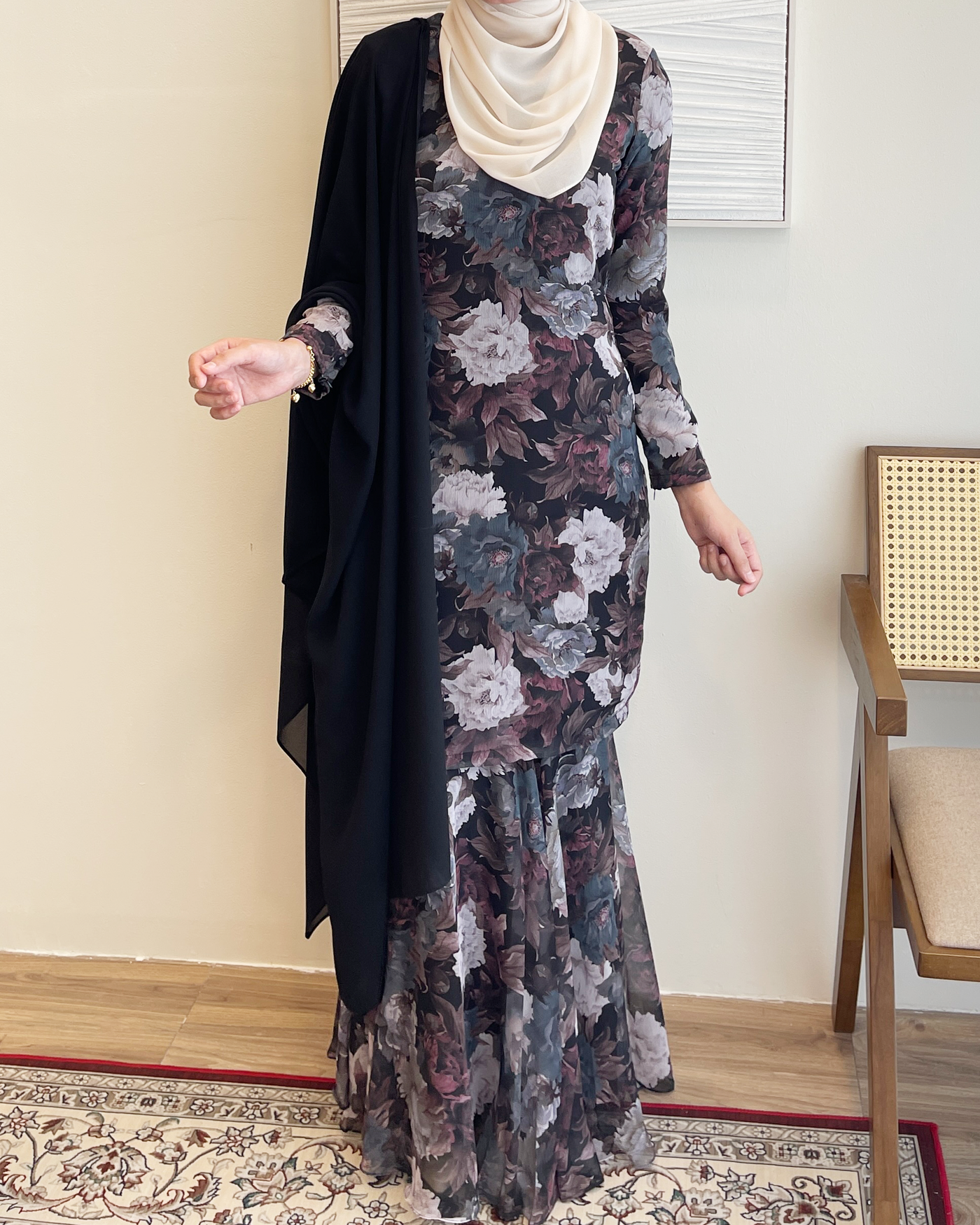 JULIA KURUNG - BLACK INAYA