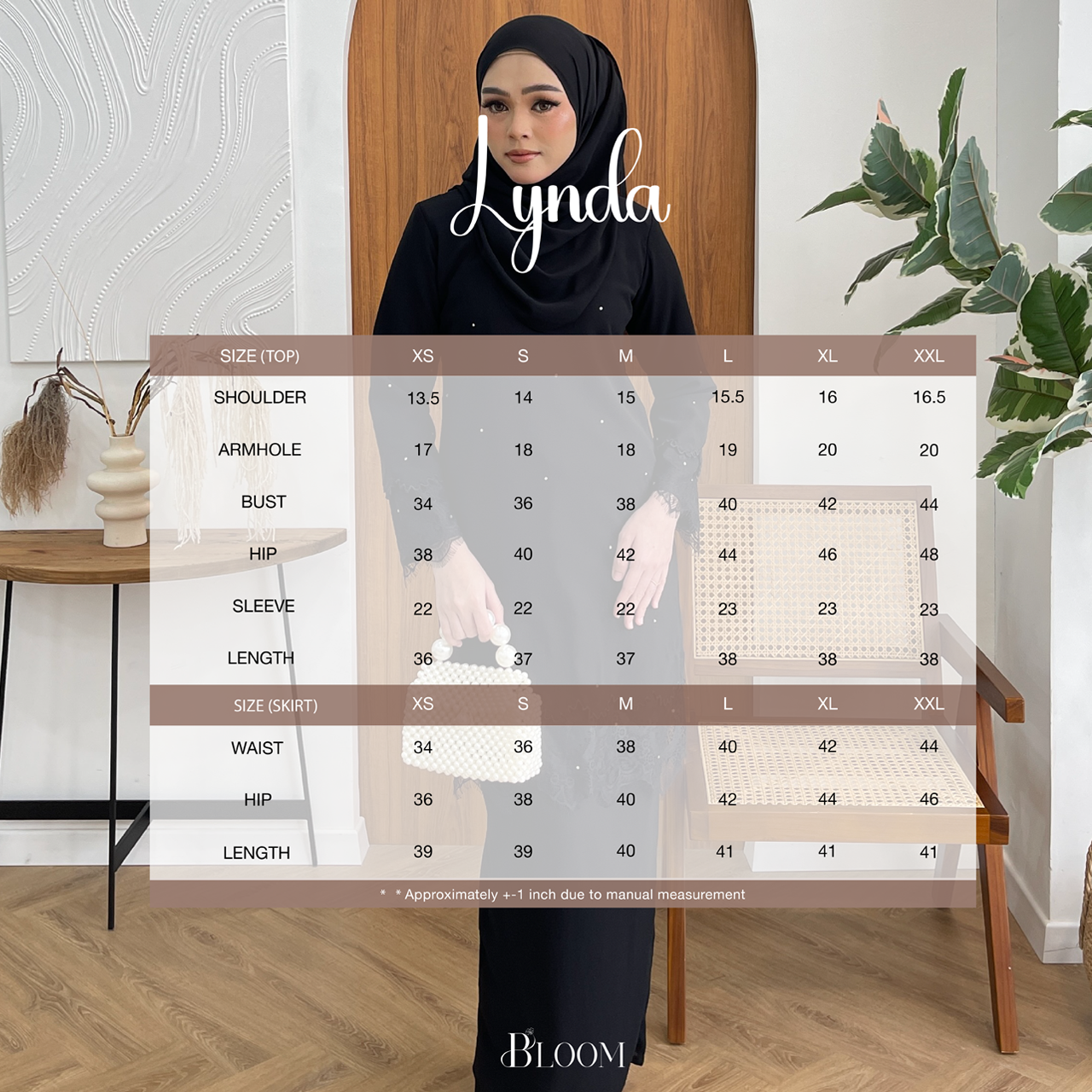 LYNDA KURUNG - BLACK